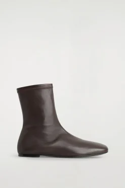 SOCK BOOTS AUS LEDER