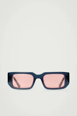 SONNENBRILLE MIT ECKIGEM RAHMEN