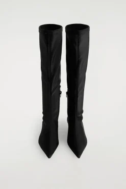 SPITZE, KNIEHOHE SOCK BOOTS AUS SCUBA