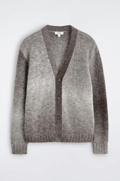 STRICKJACKE AUS ALPAKAWOLLE MIT FARBVERLAUF