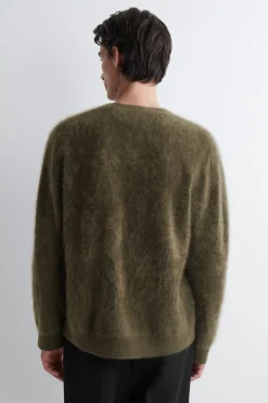 STRICKJACKE AUS GEBÜRSTETEM KASCHMIR