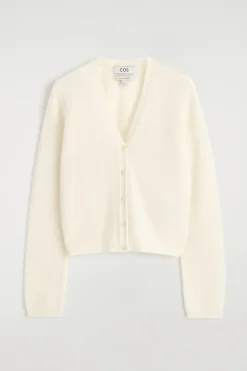 STRICKJACKE AUS KASCHMIR MIT V-AUSSCHNITT