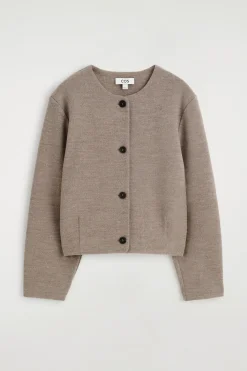 STRICKJACKE AUS KOCHWOLLE