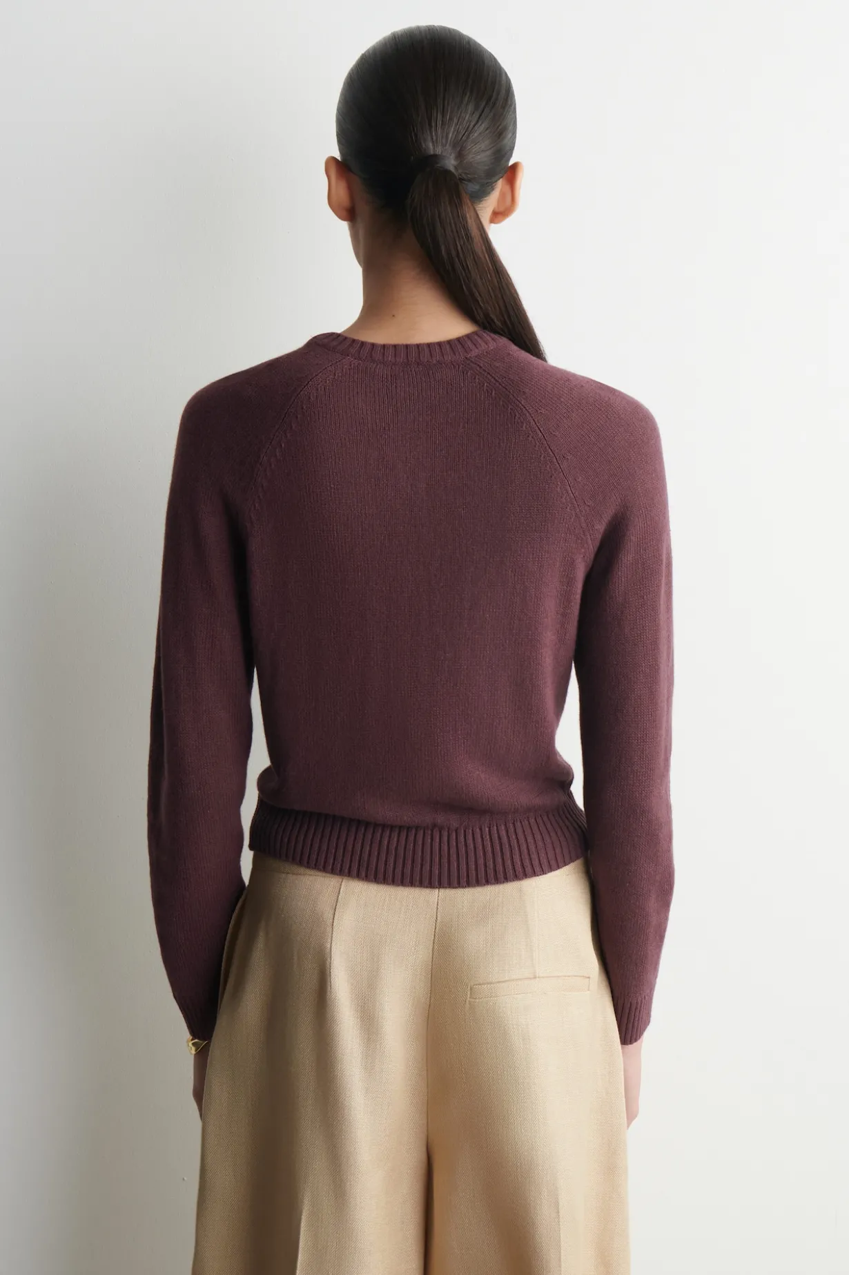 STRICKJACKE AUS LEINEN