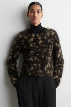 STRICKJACKE AUS MERINOWOLLE MIT JACQUARD-MOTIV
