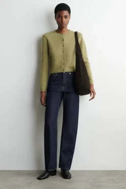 STRICKJACKE AUS MOHAIR-MIX MIT ZICKZACK-MUSTER