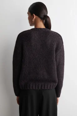 STRICKJACKE AUS WOLL-ALPAKA-MIX