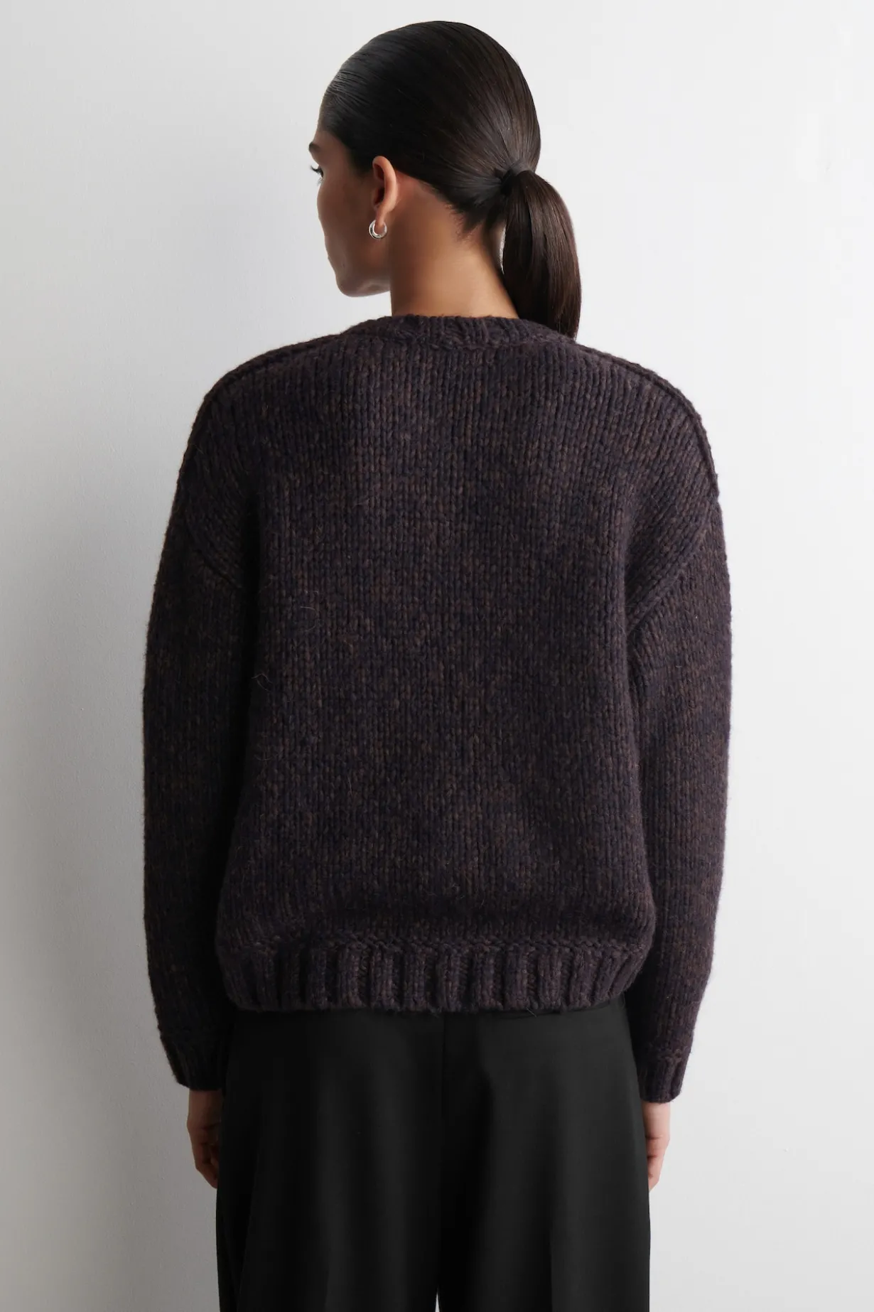 STRICKJACKE AUS WOLL-ALPAKA-MIX