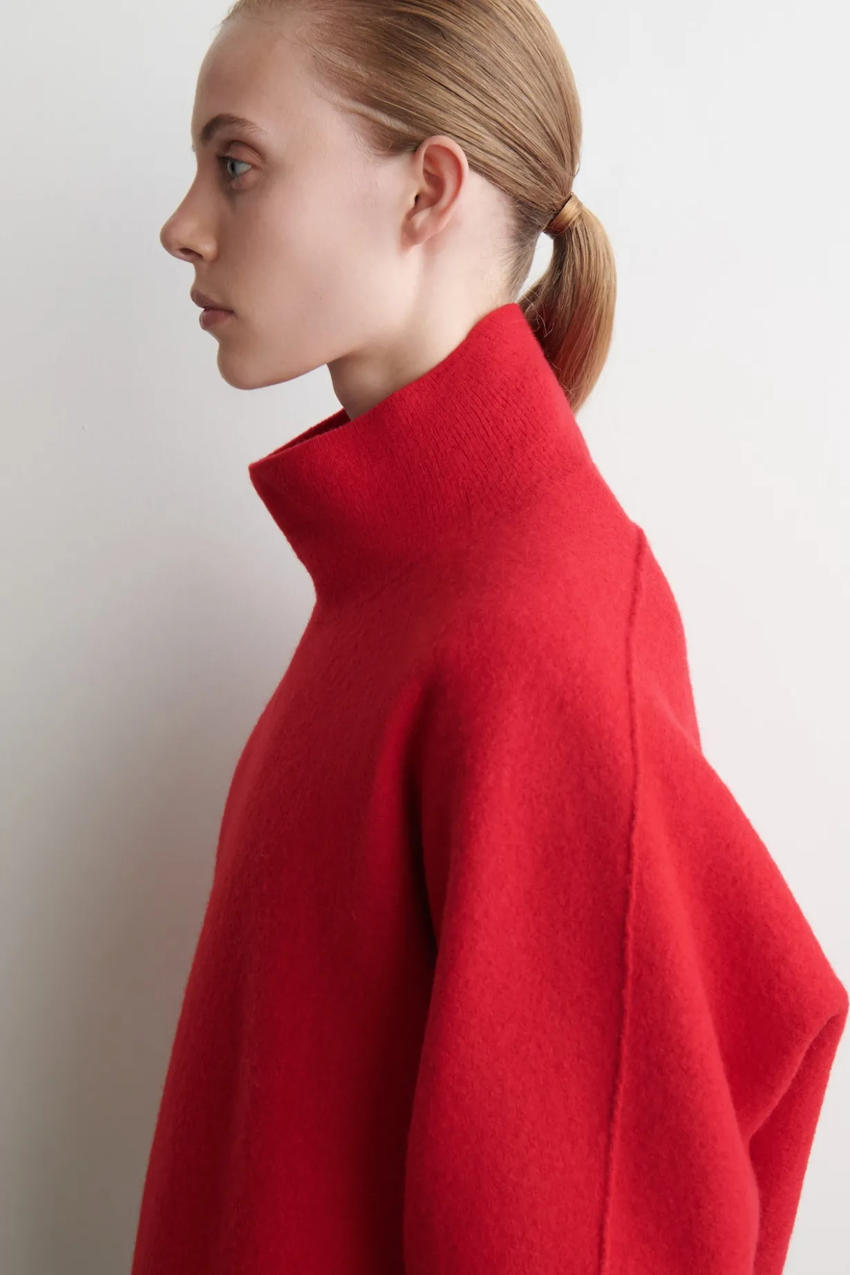 STRICKPULLOVER UAS KOCHWOLLE MIT KRAGEN