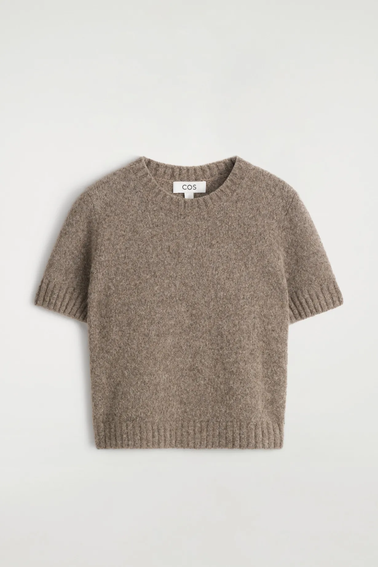 STRICK-T-SHIRT AUS ALPAKA-MIX
