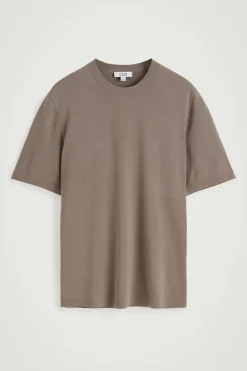 STRICK-T-SHIRT AUS BAUMWOLLE
