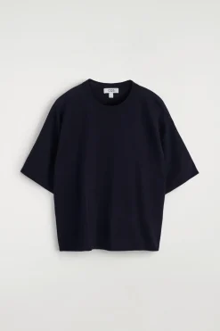STRICK-T-SHIRT AUS MERINOWOLLE