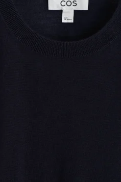 STRICK-T-SHIRT AUS MERINOWOLLE