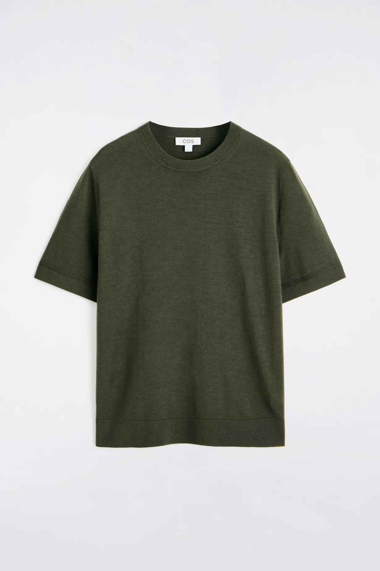 STRICK-T-SHIRT AUS MERINOWOLLE