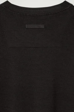 STRICK-T-SHIRT AUS WOLL-SEIDEN-MIX