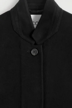 STRUKTURIERTE JACKE AUS DOUBLEFACE-WOLLE