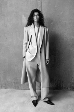 STRUKTURIERTER BLAZER AUS WOLL-MIX