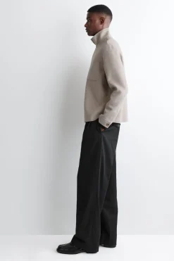 SWEATSHIRT AUS DOUBLEFACE-WOLLE