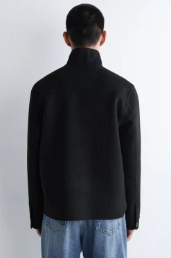 SWEATSHIRT AUS DOUBLEFACE-WOLLE