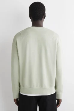 SWEATSHIRT AUS VORGEWASCHENER BAUMWOLLE