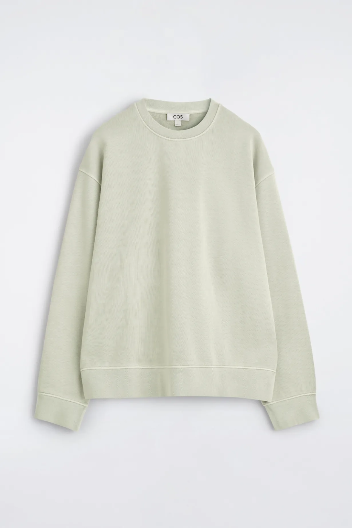 SWEATSHIRT AUS VORGEWASCHENER BAUMWOLLE