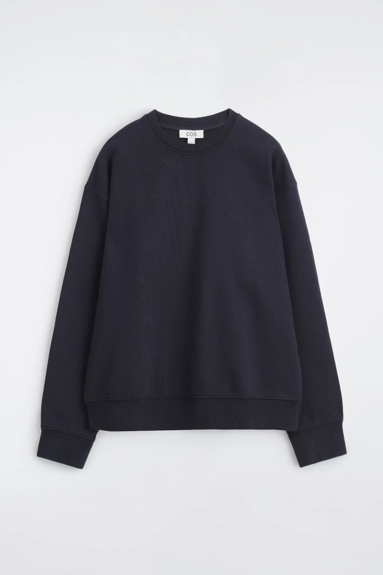 SWEATSHIRT AUS VORGEWASCHENER BAUMWOLLE