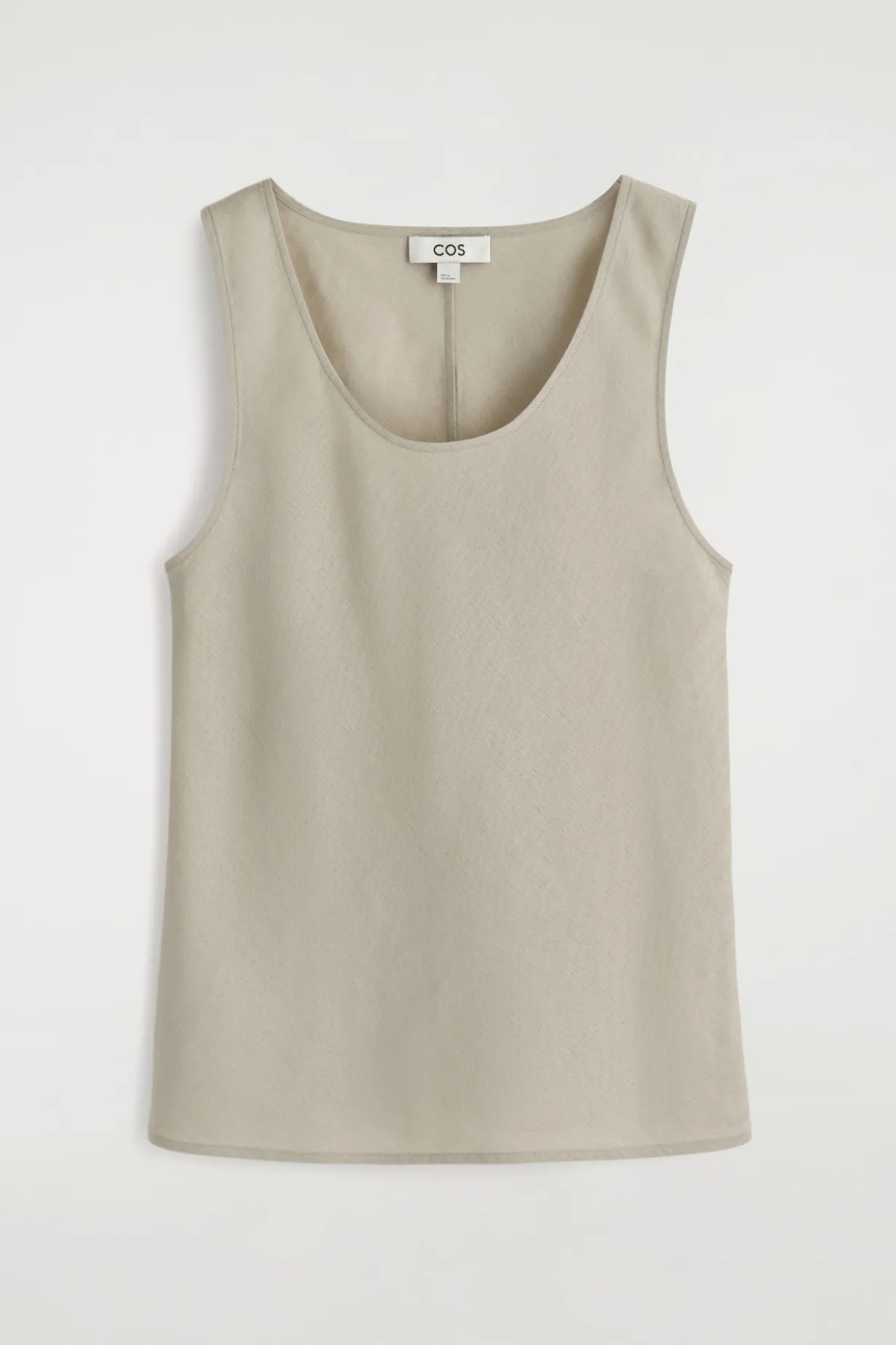TANKTOP AUS LEINEN