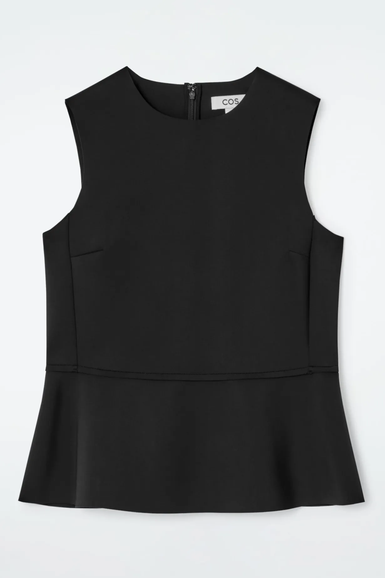 TANKTOP AUS SCUBA MIT SCHÖSSCHEN