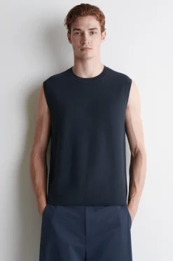 TANKTOP MIT WABENSTRUKTUR