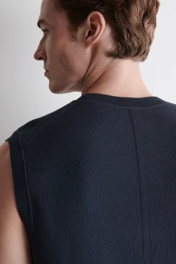 TANKTOP MIT WABENSTRUKTUR