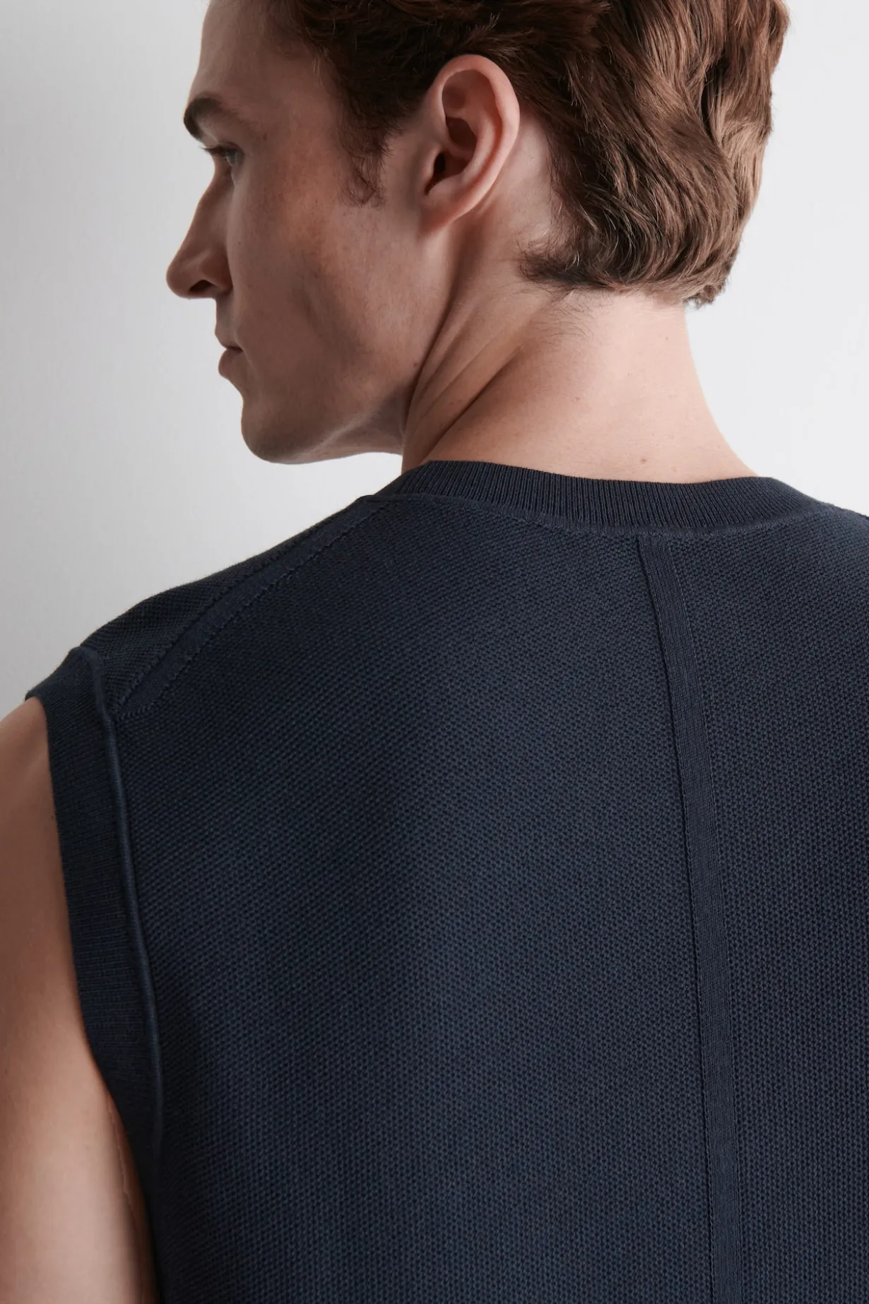 TANKTOP MIT WABENSTRUKTUR