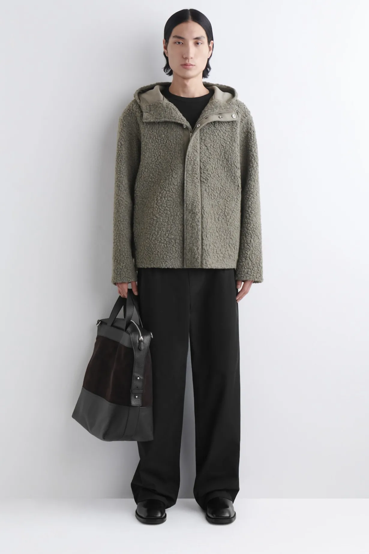 TEDDYJACKE MIT KAPUZE