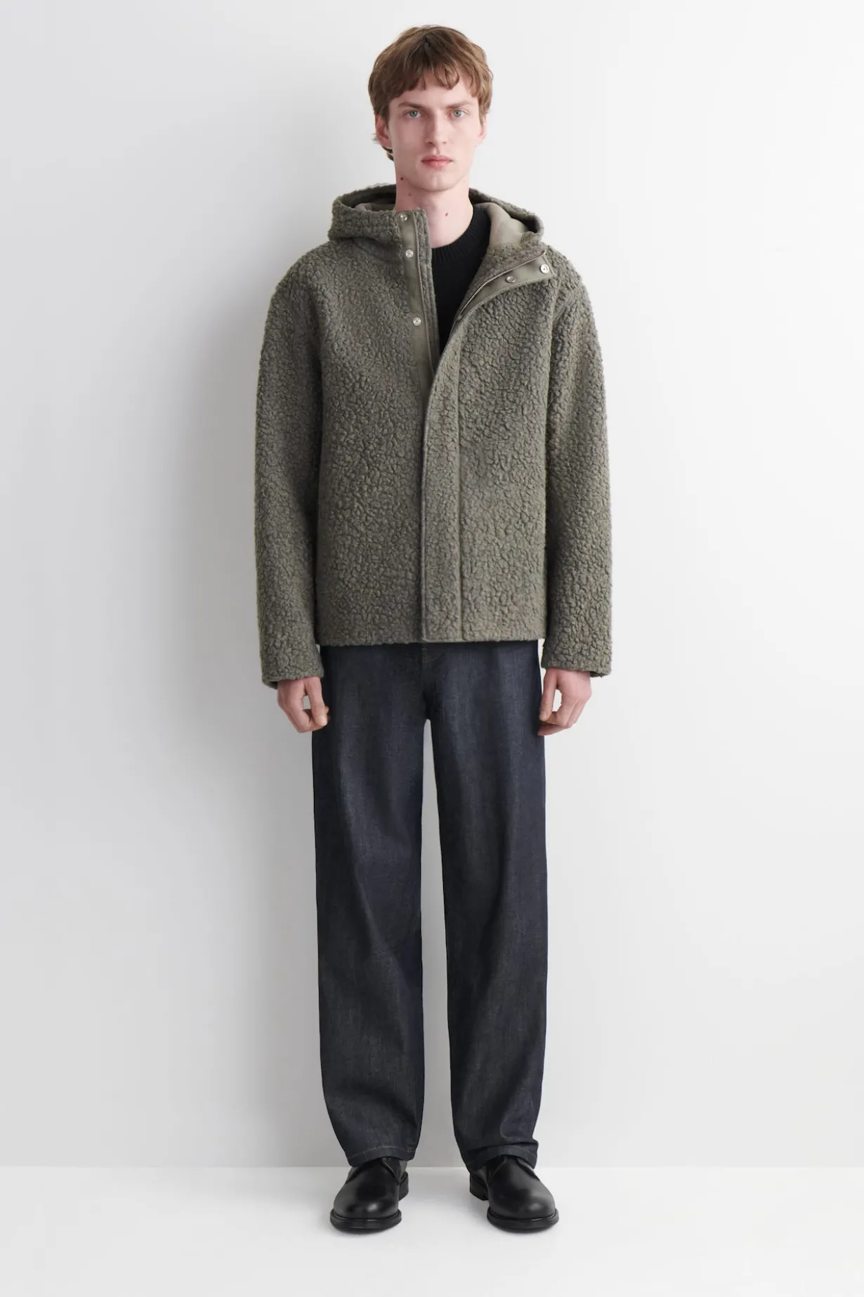 TEDDYJACKE MIT KAPUZE