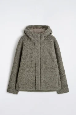 TEDDYJACKE MIT KAPUZE