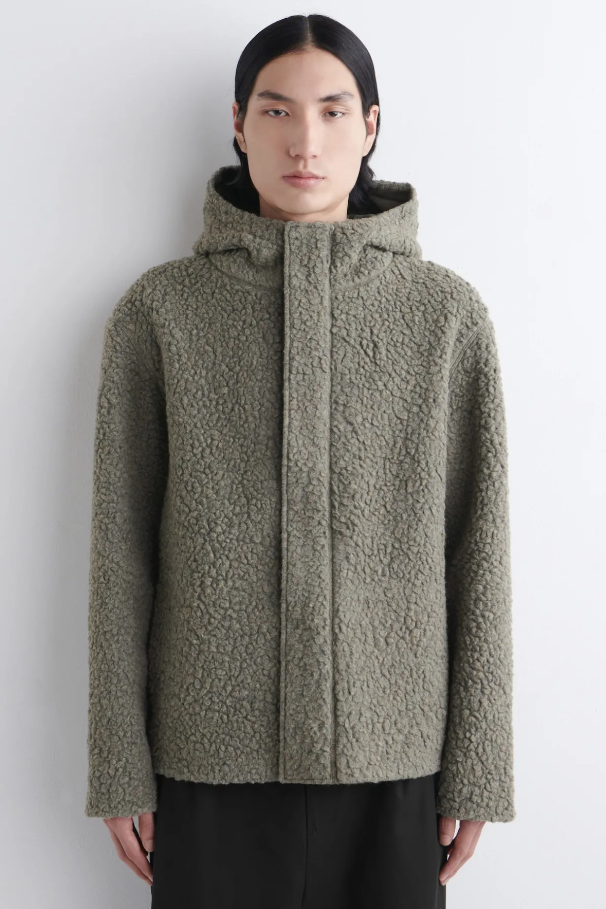 TEDDYJACKE MIT KAPUZE