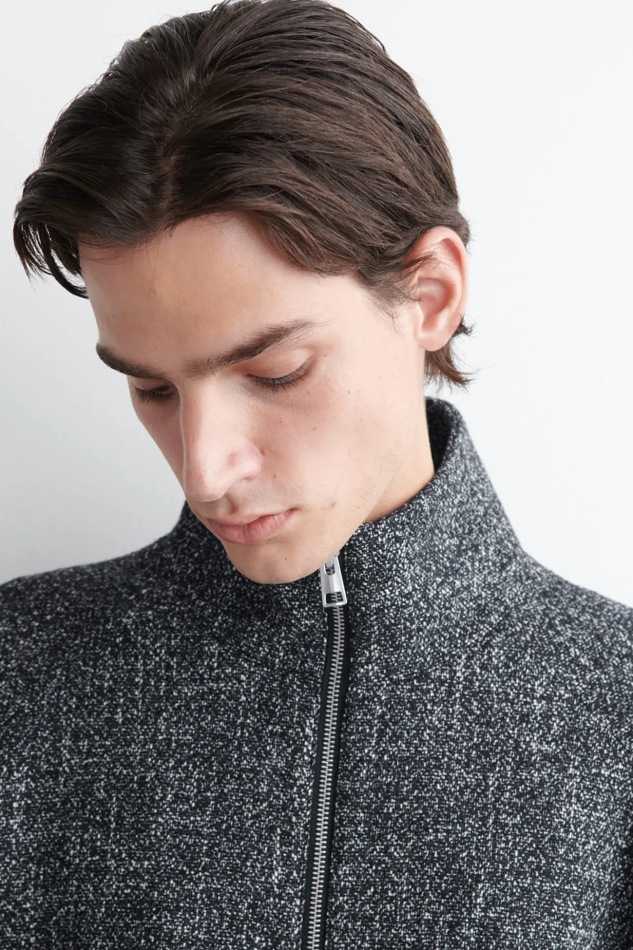 TRAININGSJACKE AUS TWEED