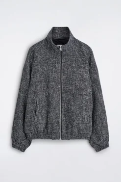 TRAININGSJACKE AUS TWEED