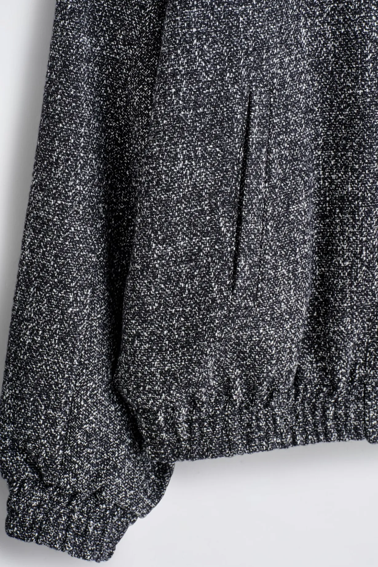 TRAININGSJACKE AUS TWEED