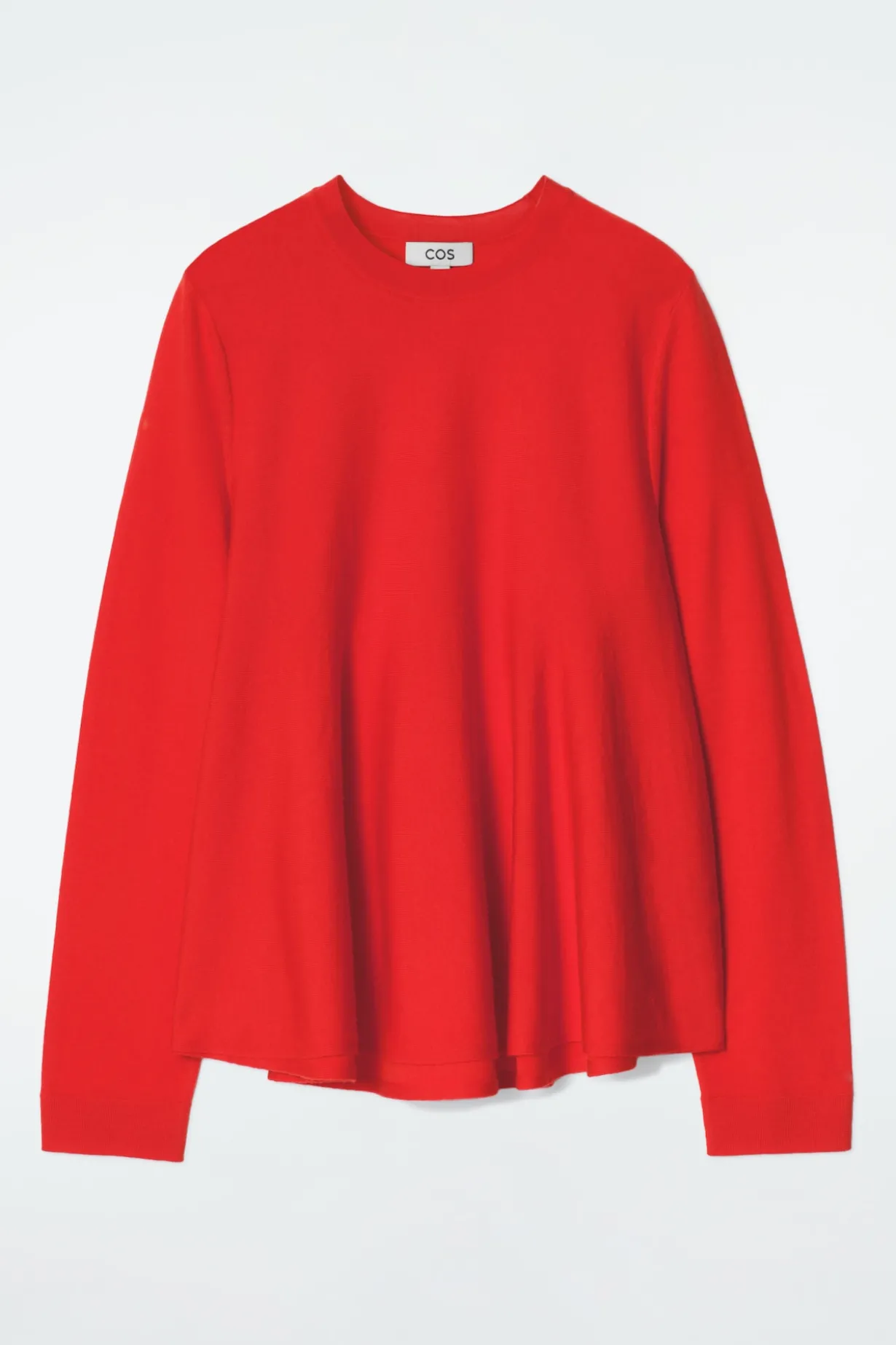 TRAPEZFÖRMIGER PULLOVER AUS MERINOWOLLE