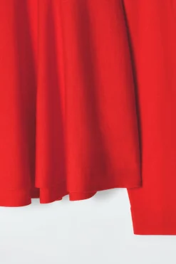 TRAPEZFÖRMIGER PULLOVER AUS MERINOWOLLE