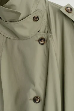TRENCHCOAT AUS BAUMWOLLE MIT STEHKRAGEN