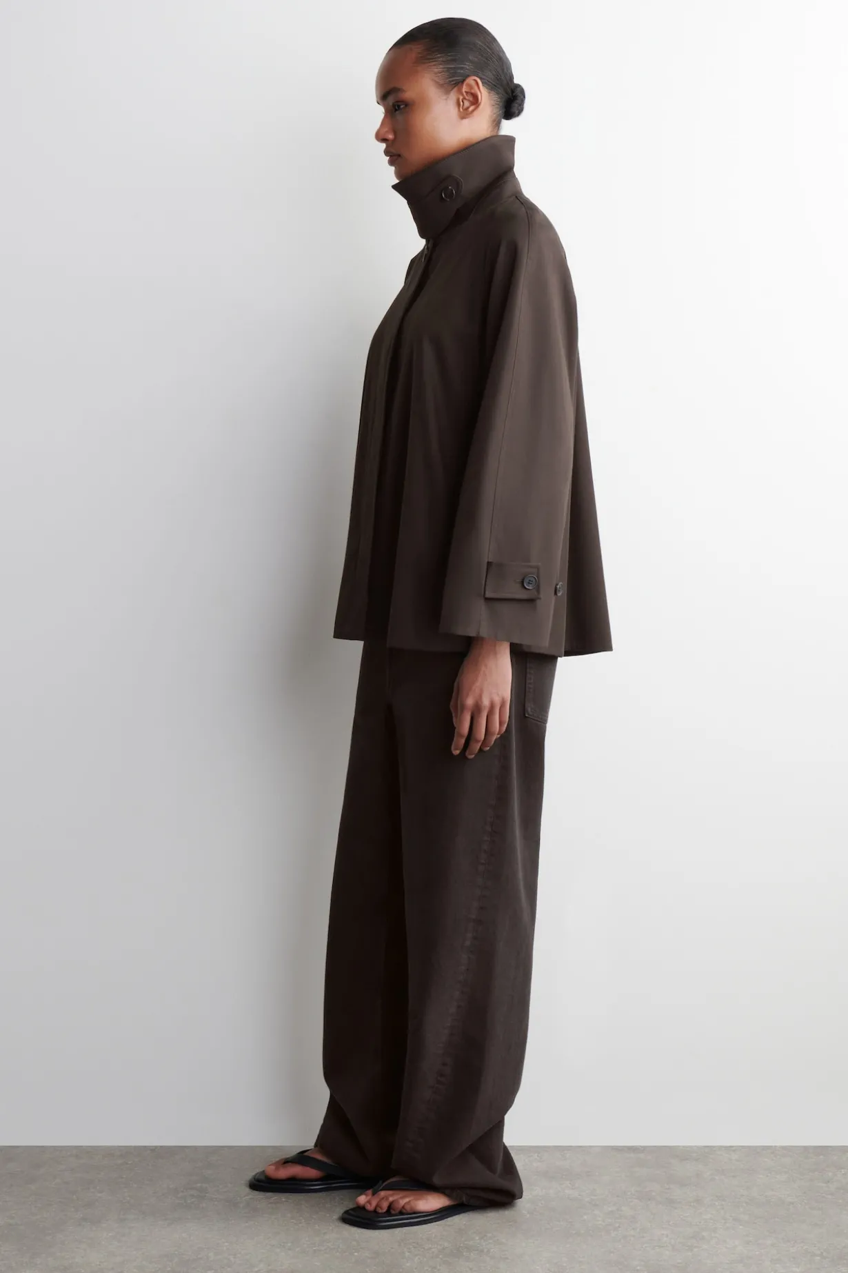 TRENCHCOAT IN A-LINIE