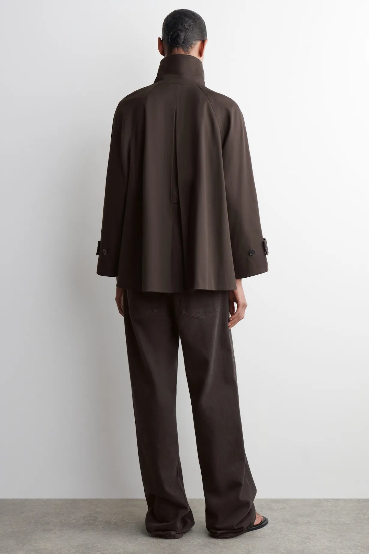 TRENCHCOAT IN A-LINIE