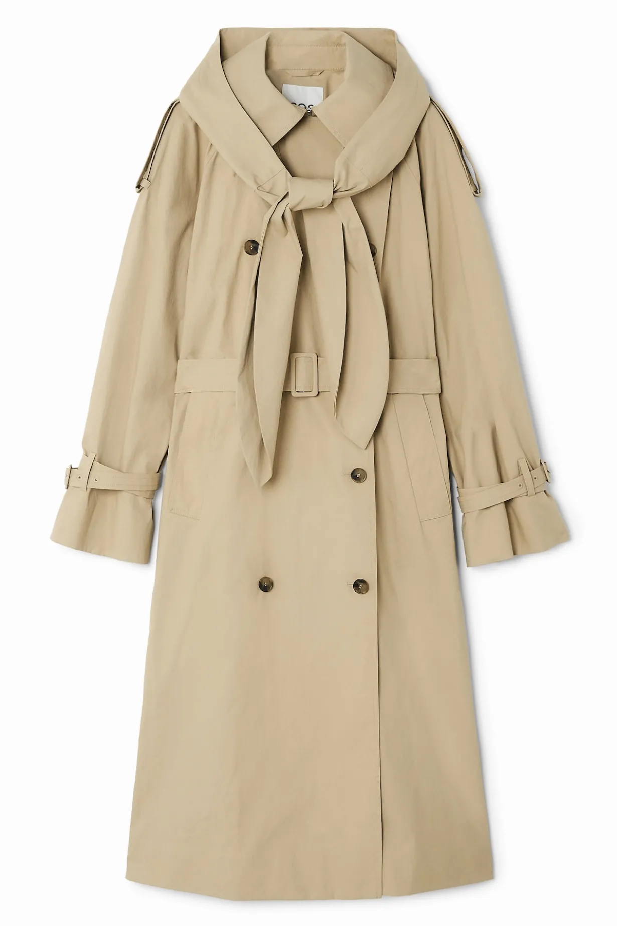 TRENCHCOAT MIT KAPUZE