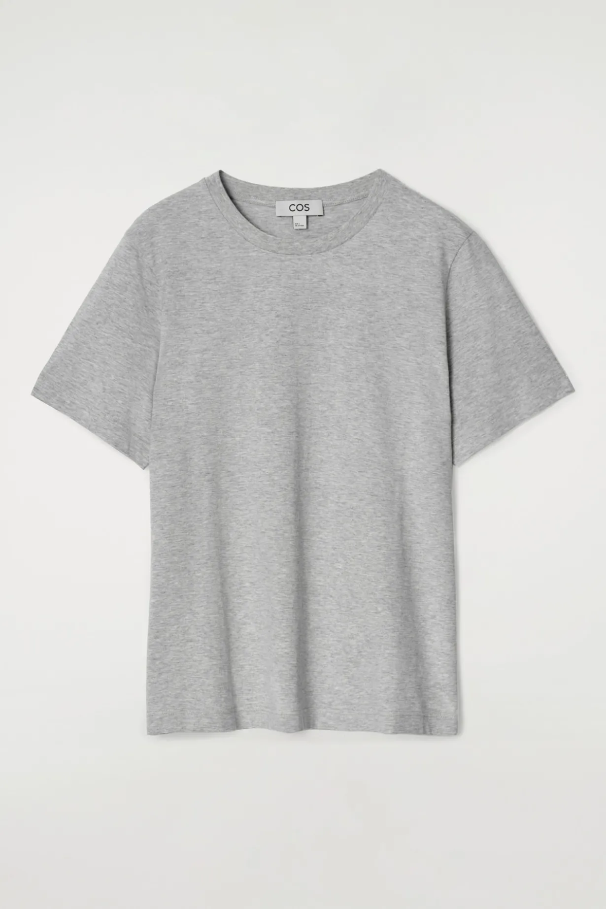 T-SHIRT AUS BAUMWOLLE MIT RUNDHALSAUSSCHNITT