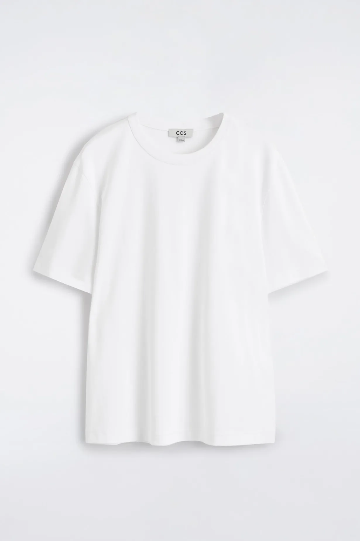 T-SHIRT AUS BAUMWOLLE MIT RUNDHALSAUSSCHNITT