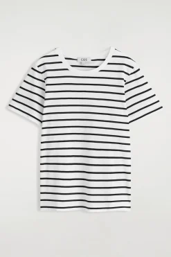 T-SHIRT AUS BAUMWOLLE MIT RUNDHALSAUSSCHNITT