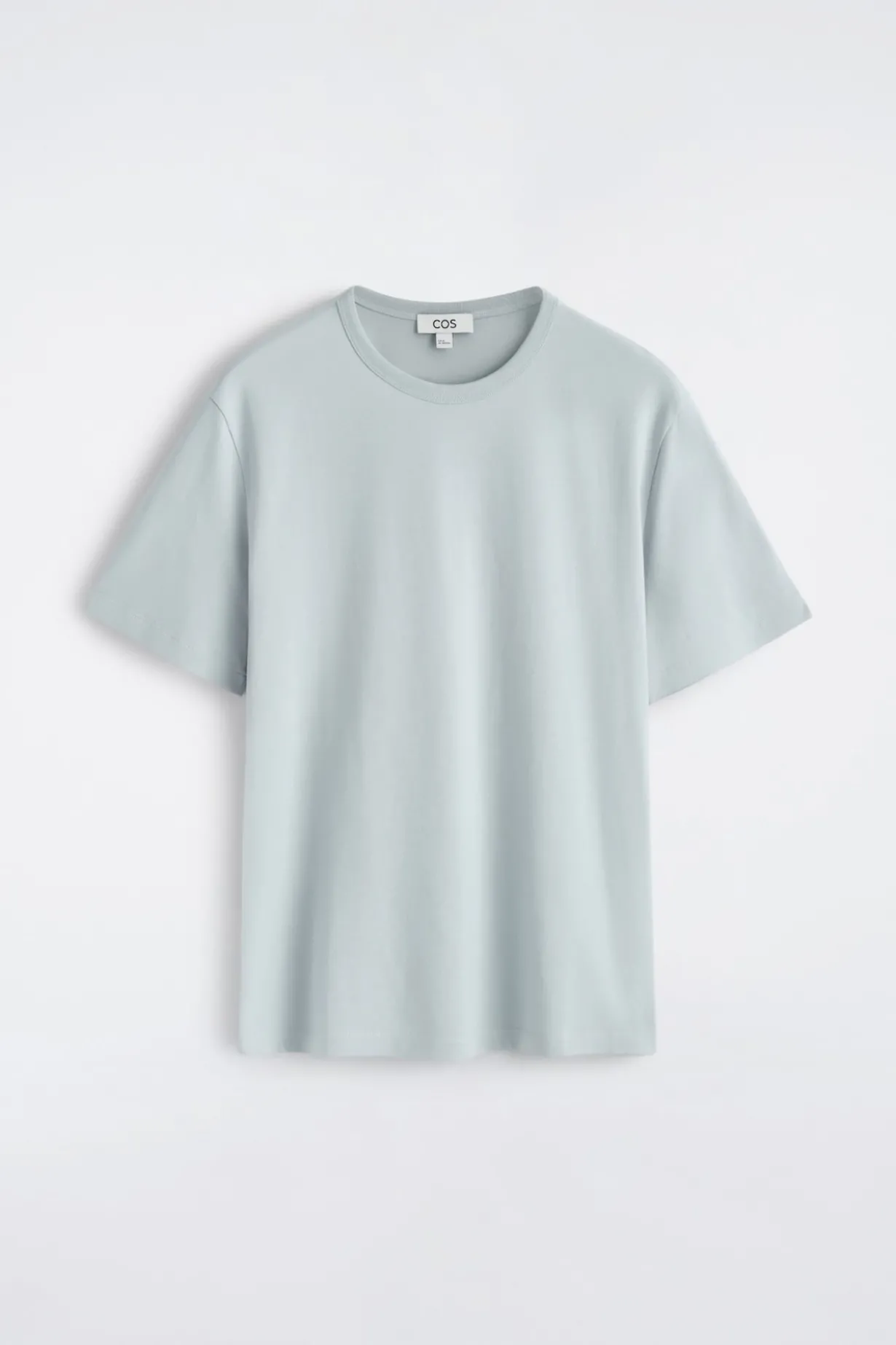 T-SHIRT AUS GEBÜRSTETER BAUMWOLLE