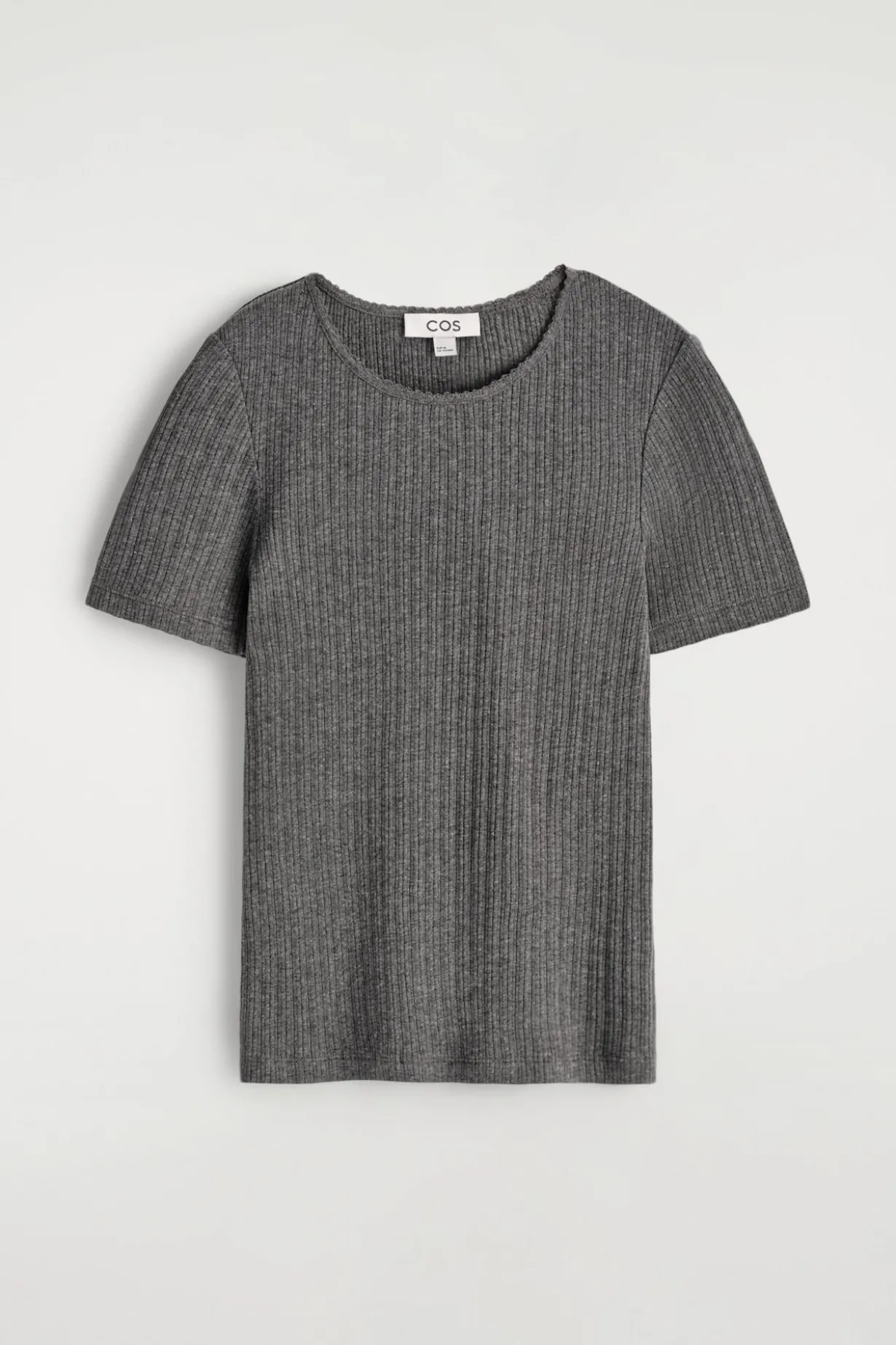 T-SHIRT AUS POINTELLE-STRICK