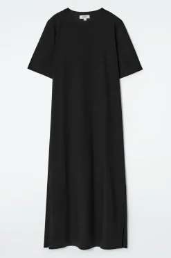 T-SHIRT-KLEID AUS BAUMWOLLE IN MIDILÄNGE